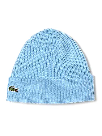 LACOSTE | Bonnet - Beanie | hellblau